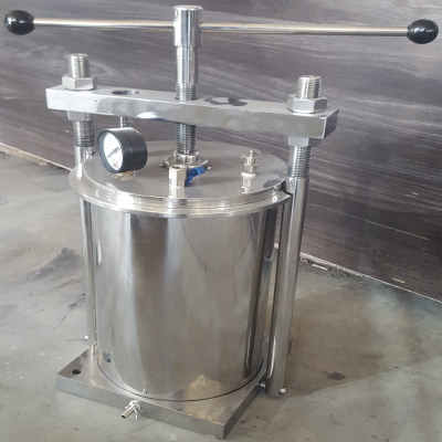 فیلتر پرس آزمایشگاهی 11 لیتری فیلتر پرس آزمایشگاهی 11 لیتری